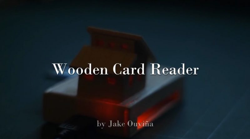 Wooden Card Reader